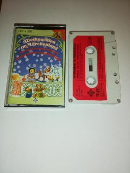 Weihnachten im Märchenland 4-fach Silber geschraubt Weiß mit Roten Aufkleber 4.21.214 Decca Tom & Della Telefunken